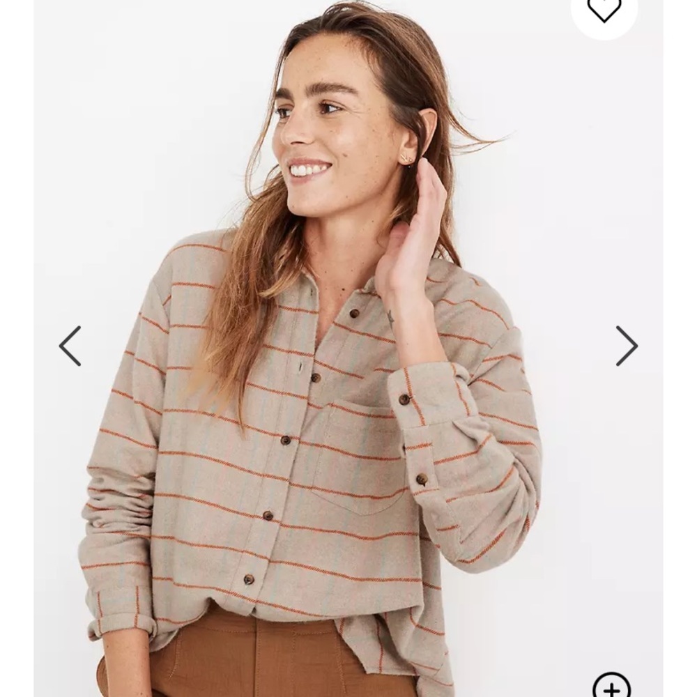 Madewell flannel Sunday shirt in Keene plaid